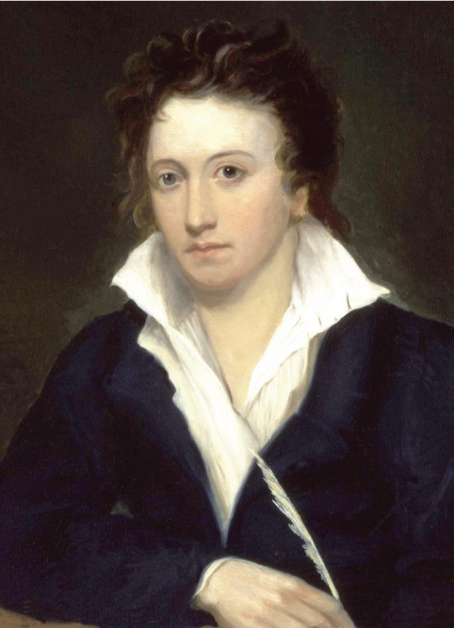 Portrait of Percy Bysshe Shelley