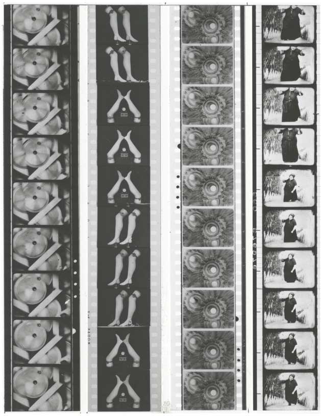 Image of film stills from Ballet mécanique.