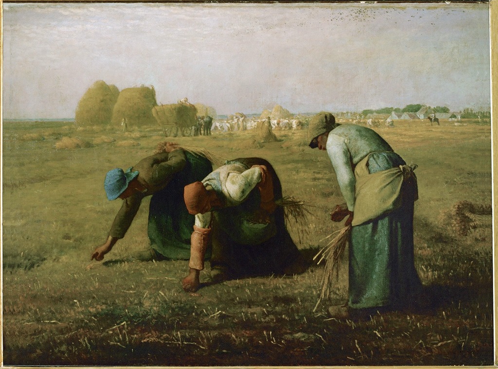 Figure 2. Jean Francois Millet, The Gleaners, 1857, oil on canvas. Musée d'Orsay (Image source: Erich Lessing/ART RESOURCE, N.Y. via ArtStor. Used with permission. For educational use only).