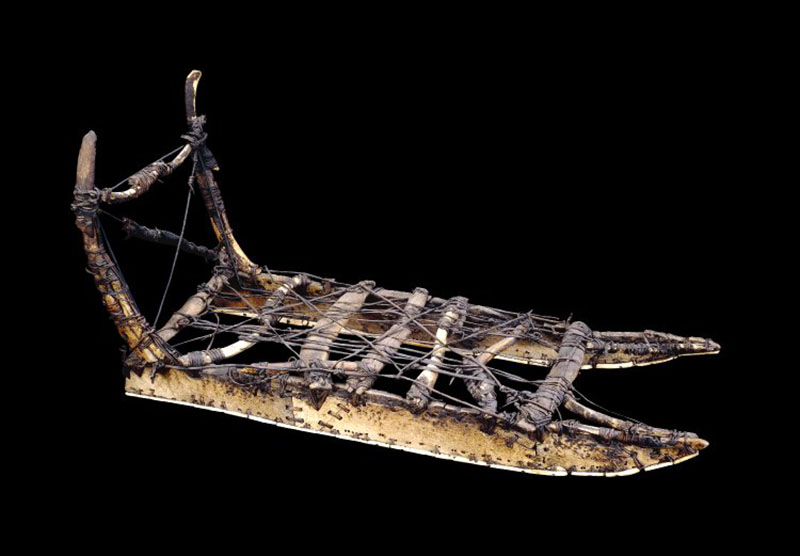 An ancient sled.